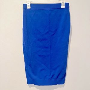 Woman’s Blue Mid-Length skirt